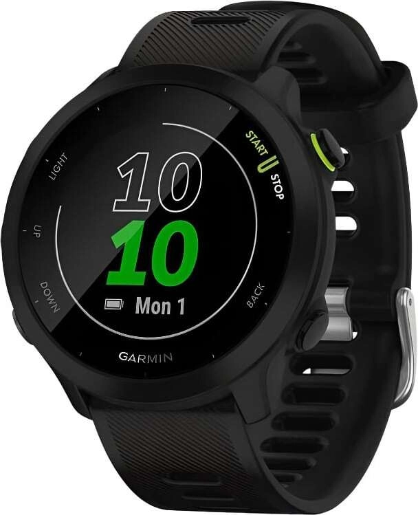 умные часы watch garmin forerunner 55 black 010-02562-10