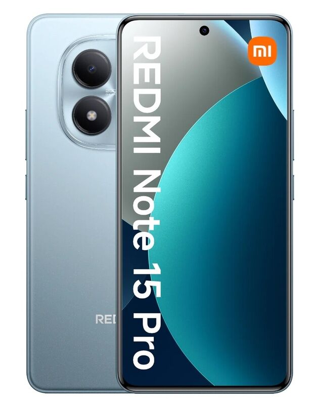 смартфон xiaomi redmi note 15 pro 12/256 гб glacier blue