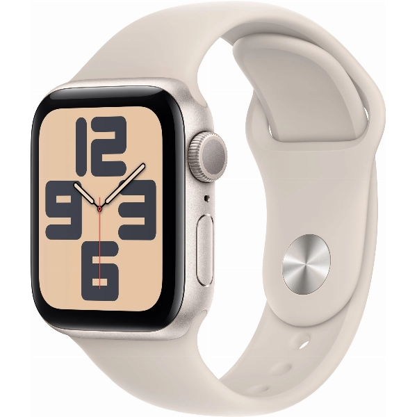 умные часы apple watch se2 (2024) 40 s/m starlight sport band