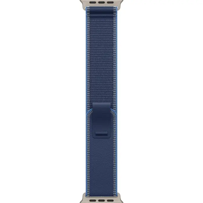 умные часы apple watch ultra 3 49 natural titanium case with m/l blue/bright blue trail loop умные часы apple watch ultra 3 49 natural titanium case with m/l blue/bright blue trail loop