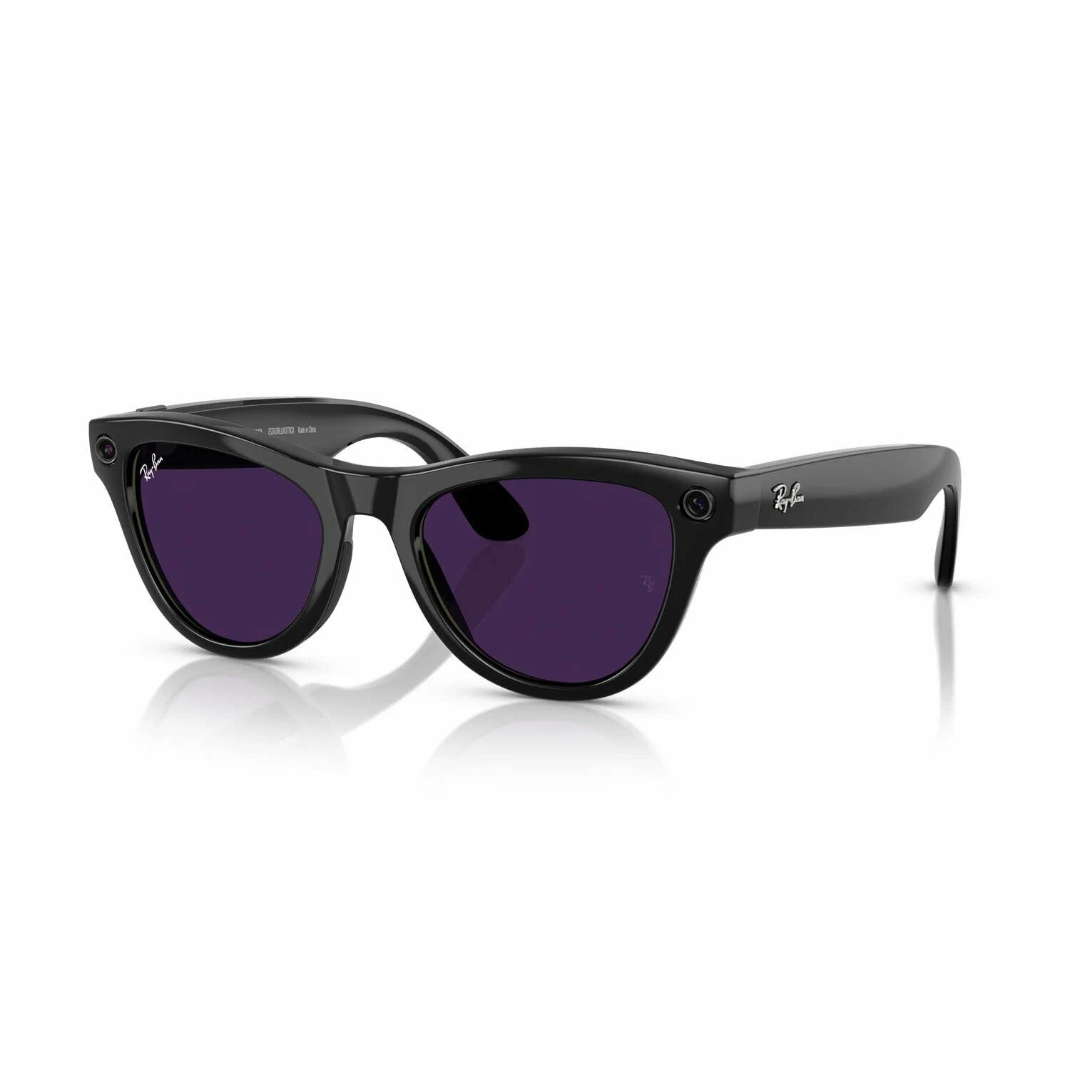 умные очки ray-ban meta skyler (l), rw4010 black/amethyst transitions