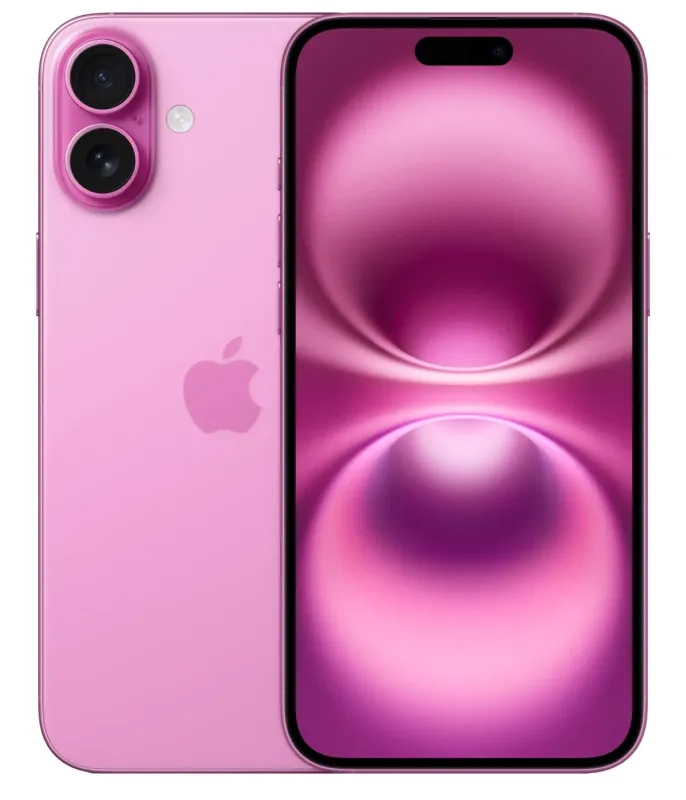 смартфон apple iphone 16 512 гб, pink (nano-sim + esim)