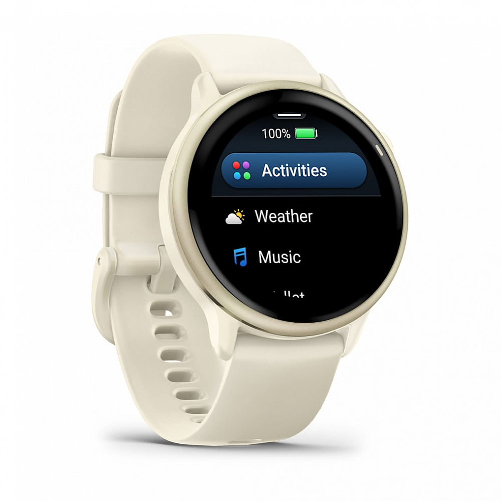 умные часы watch garmin vivoactive 6 lunar gold with bone silicone 010-02985-01 умные часы watch garmin vivoactive 6 lunar gold with bone silicone 010-02985-01