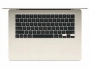 ноутбукapple macbook air 15 (2025) m4 24/512 starlight (mc6k4)