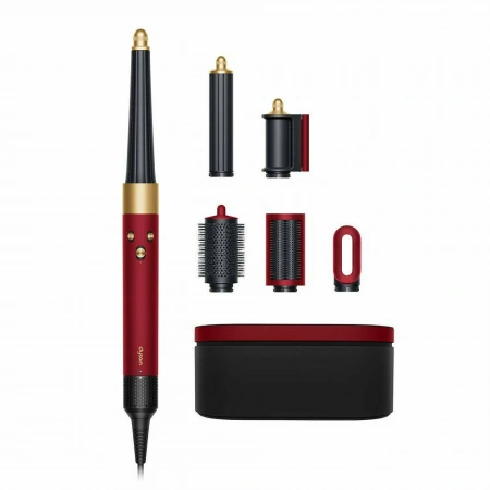 стайлер dyson hs08 airwrap id long barrel red velvet/gold