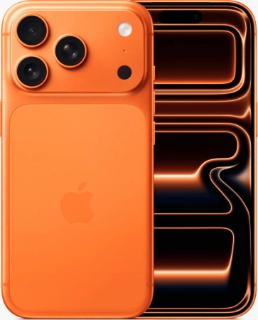 смартфон apple iphone 17 pro, 1 тб, cosmic orange (nano-sim + esim)