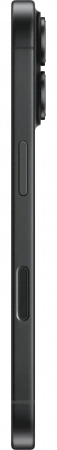 смартфон apple iphone 16 256 гб, black (nano-sim + esim)