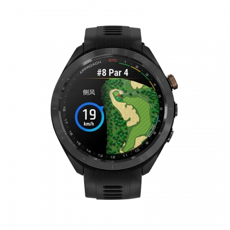 умные часы watch garmin approach s70 47 black copper 010-02746-75