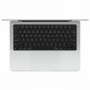 ноутбук macbook pro 14 m4 (12-cpu, 16-gpu) 16/512 гб silver (mx2e3)