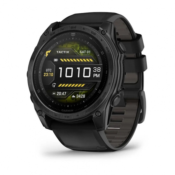 умные часы watch garmin tactix 8 47mm amoled sapphire titanium black 010-03405-01