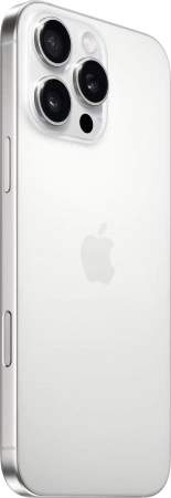 смартфон apple iphone 16 pro max 256 гб, white titanium (nano-sim + esim)