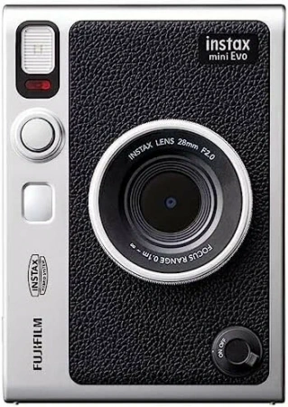 фотоаппарат моментальной печати fujifilm instax mini evo usb black