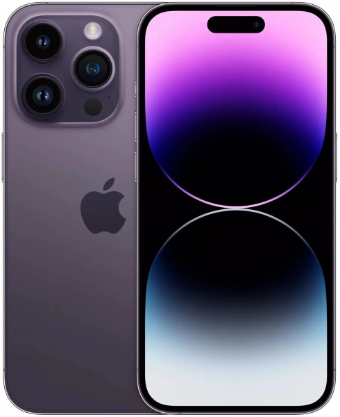 Смартфон iPhone 14 Pro 1 Tb Deep Purple (Nano-sim + eSim)