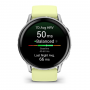 умные часы watch garmin venu 4 45 mm silver with citron silicone 010-03014-02