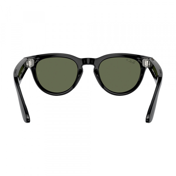 умные очки ray-ban meta skyler (l), rw4010 shiny black/g15 green