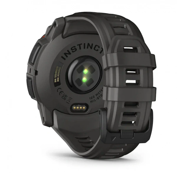 умные часы watch garmin instinct 3 50 amoled black/charcoal band 010-03020-00