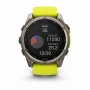 умные часы watch garmin fenix 8 51 solar sapphire titanium natural yellow band 010-02907-21