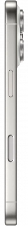 смартфон apple iphone 16 pro max 256 гб, white titanium (nano-sim + esim)