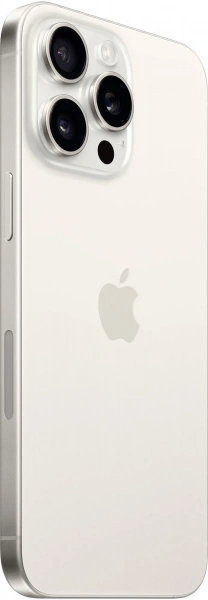 смартфон apple iphone 15 pro 128 гб, white titanium (nano-sim + esim)