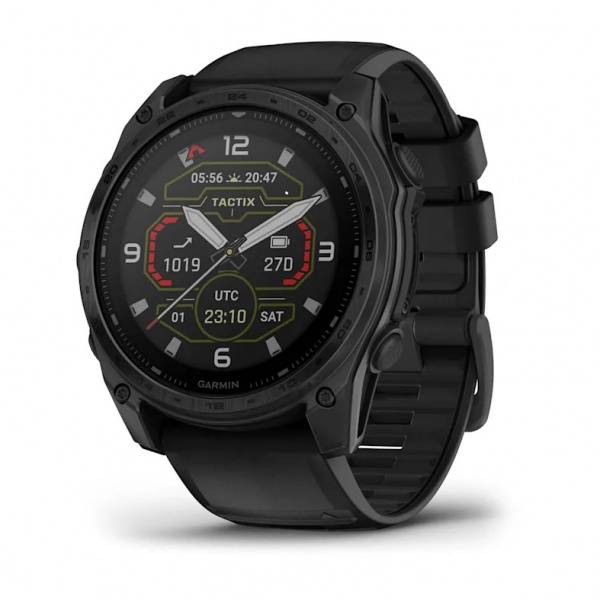 умные часы watch garmin tactix 8 51mm solar sapphire black 010-03407-01