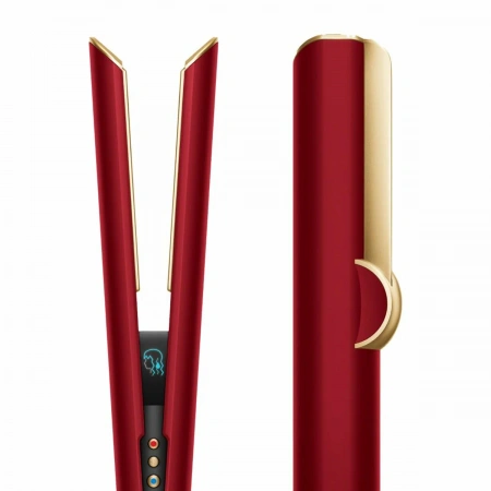 dyson ht01 airstrait red velvet/ gold presentation case
