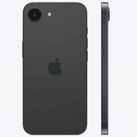 смартфон apple iphone 16e 128 гб black (nano-sim + esim)