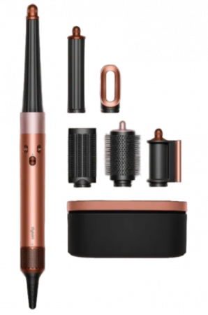 стайлер dyson hs08 airwrap id long barrel amber silk 