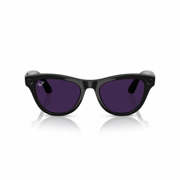 умные очки ray-ban meta skyler (l), rw4010 black/amethyst transitions