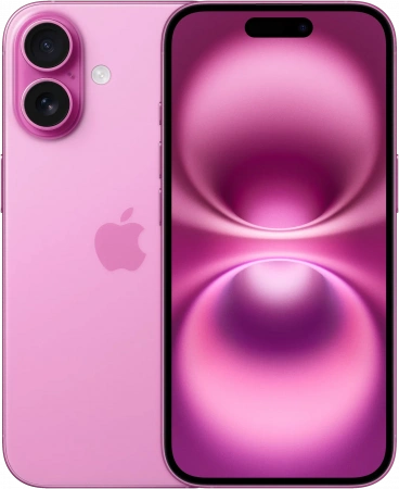 смартфон apple iphone 16 512 гб, pink (nano-sim + esim)
