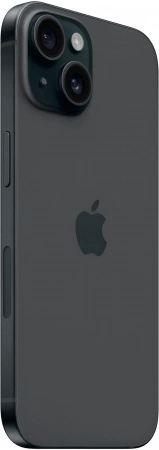 смартфон apple iphone 15 128 гб, black (nano-sim + esim)