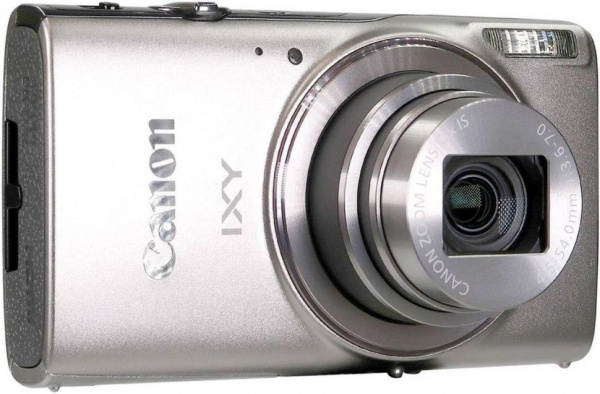 цифровая камера canon ixy 650 silver с 12-кратным оптическим зумом