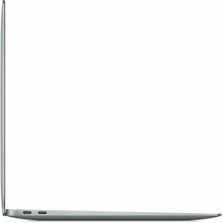 ноутбук apple macbook air 13 m1 8/256гб, space gray (mgn63)