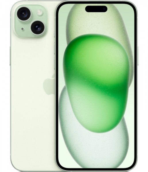 смартфон apple iphone 15 plus 512 гб, green (nano-sim + esim)