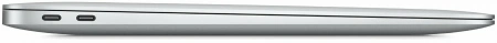 ноутбук apple macbook air 13 m1 8/256гб, silver (mgn93)