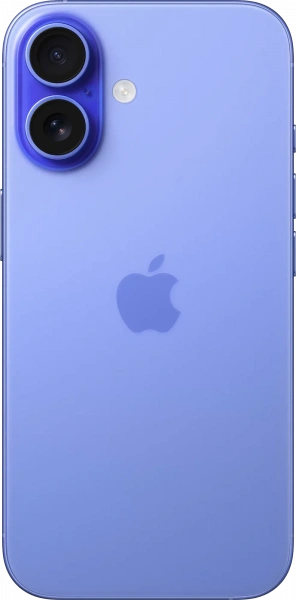 смартфон apple iphone 16 512 гб, ultramarine (nano-sim + esim)