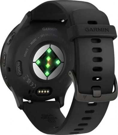 умные часы watch garmin venu 4 45 mm advanced gps smartwatch black 010-02784-51