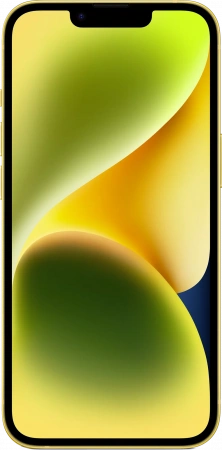 смартфон iphone 14 256 гб yellow (nano-sim + esim)