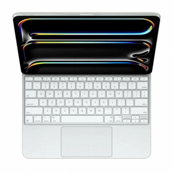 ipad pro 11 m4 magic keyboard white (mwr03)