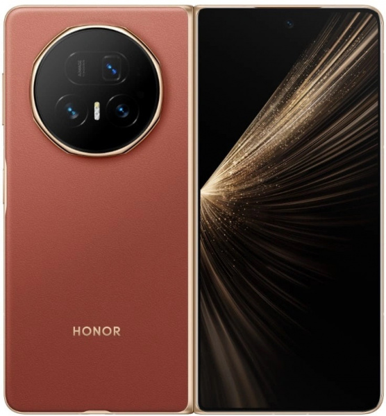 honor magic v5 16/512 гб reddish brown
