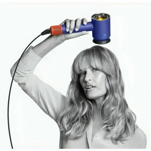фен dyson hd16 supersonic nural vinca blue/topaz orange