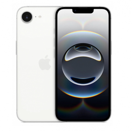 смартфон apple iphone 16e 512 гб white (nano-sim + esim)
