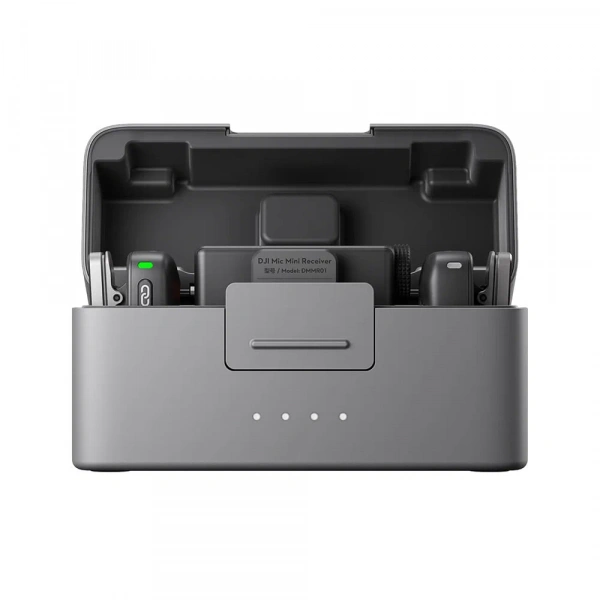 беспроводной микрофон dji mic mini (2 tx + rx + charging case)