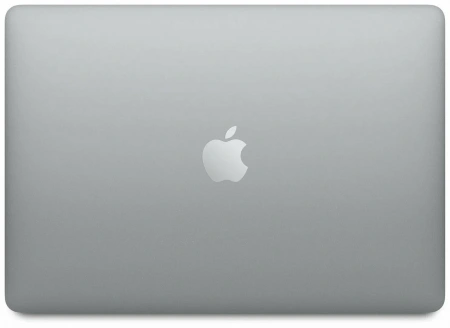 ноутбук apple macbook air 13 m1 8/256гб, space gray (mgn63)