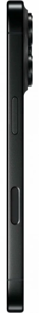 смартфон apple iphone 16 pro max 256 гб, black titanium (nano-sim + esim)
