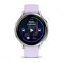 умные часы watch garmin venu 4 41 mm silver purple 010-03013-01