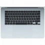 ноутбук apple macbook air 15 (2025) m4 16/256 sky blue (mc7a4)