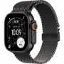 умные часы apple watch ultra 3 49 black titanium case with l black titanium milanese loop