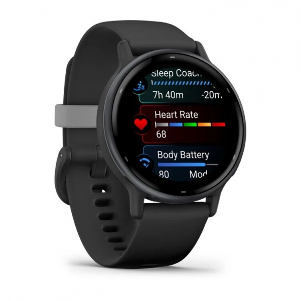 умные часы watch garmin vivoactive 5 slate black 010-02862-5a