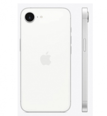 смартфон apple iphone 16e 512 гб white (nano-sim + esim)